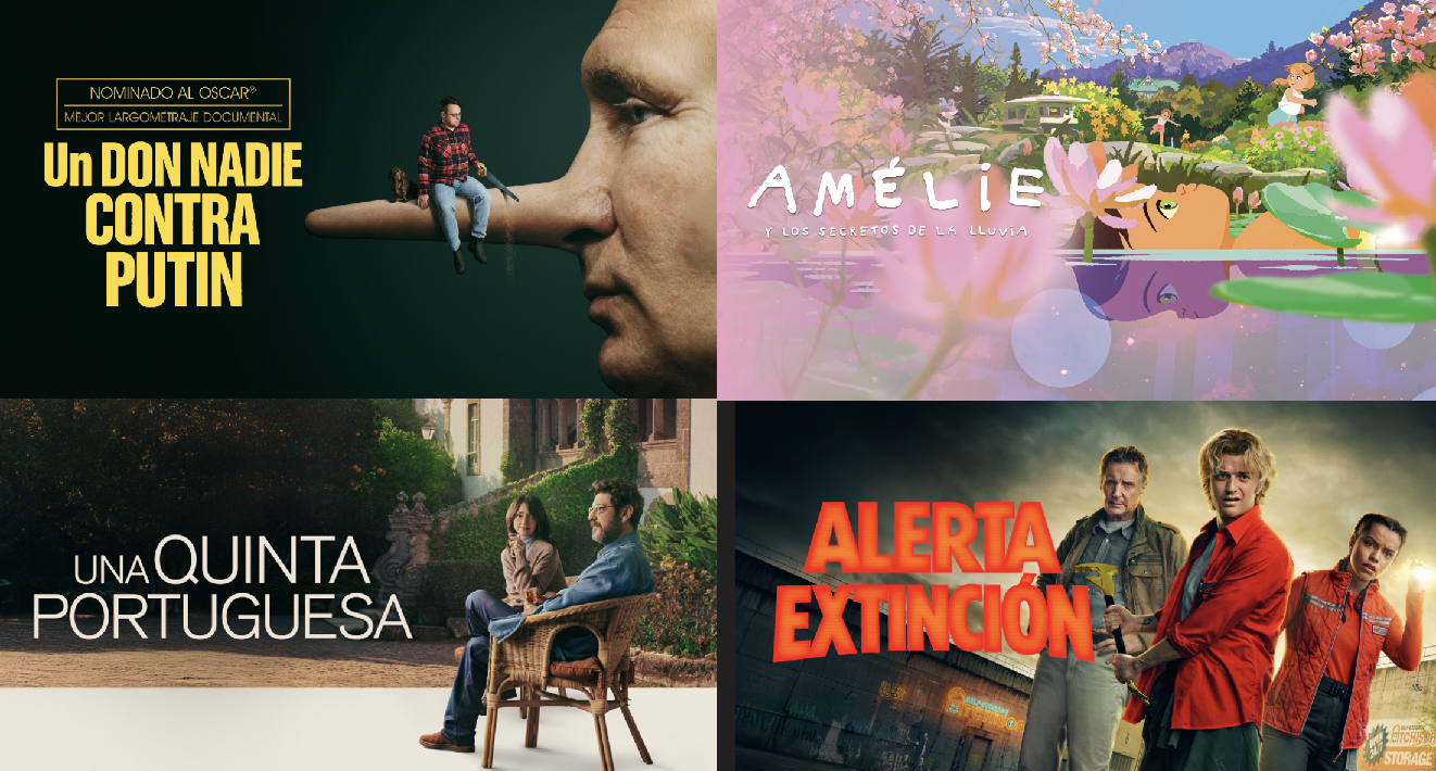 Un don nadie contra Putin, Si pudiera, te patearía y Amélie y los secretos de la lluvia encabezan estrenos de Sofá Digital para compra y renta en&nbsp;abril