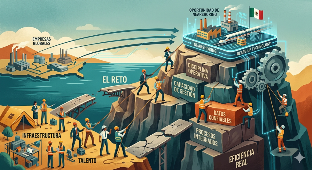Nearshoring, el reto de transformar tecnología en eficiencia real de&nbsp;negocio